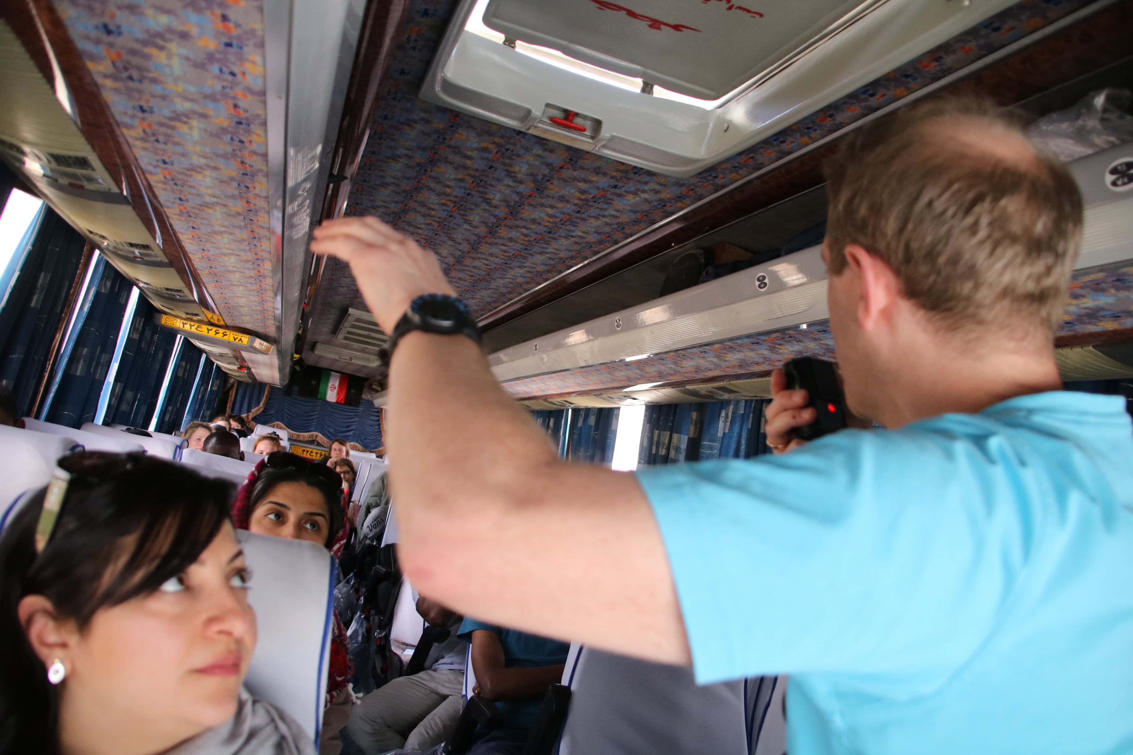 09 Presentation in Iran Bus Tour